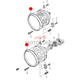 HEADLAMP RIM SURROUND SUZUKI CARRY SERIES