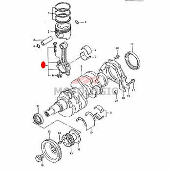 CONNECTING ROD SUZUKI MARUTI 800 SERIES