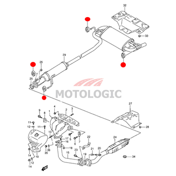 MUFFLER MOUNTING SUZUKI BALENO SERIES