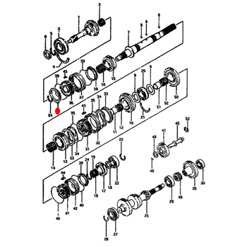 SYNCHRONIZER RING HIGH GEAR SUZUKI SAMURAI SERIES