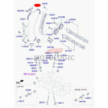 TIMING CHAIN HYUNDAI GRAND i10 SERIES