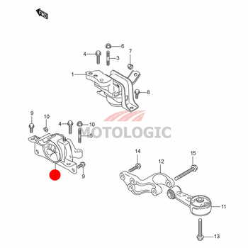 ENGINE MOUNTING LEFT SUZUKI IGNIS SERIES