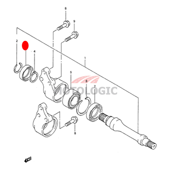 OIL SEAL DRIVE INTERMEDIATE LH SUZUKI SWIFT SERIES