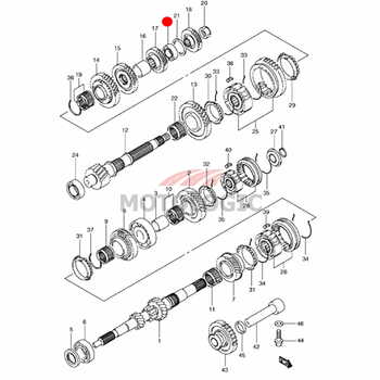 COUNTERSHAFT BEARING LEFT SUZUKI ALTO SERIES