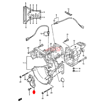 INPUT SHAFT BEARING RETAINER SUZUKI CARRY SERIES