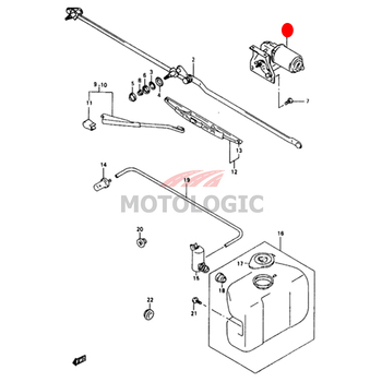 WIPER MOTOR SUZUKI SAMURAI SERIES