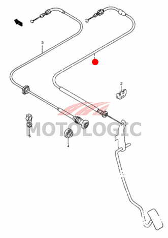 ACCELERATOR CABLE SUZUKI SAMURAI SERIES