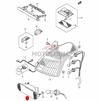 REAR FOG LAMP SUZUKI SWIFT SERIES
