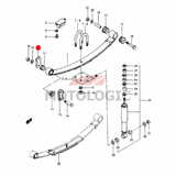 INNER SHACKLE PLATE SUZUKI SAMURAI SERIES