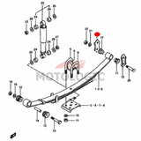 INNER SHACKLE PLATE SUZUKI SAMURAI SERIES