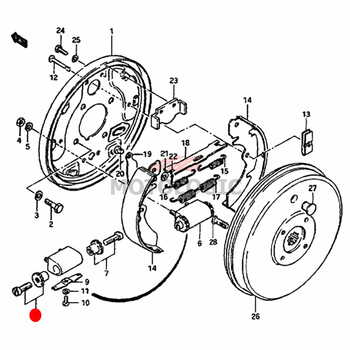 ADJUSTER SLEEVE SET SUZUKI SAMURAI SERIES