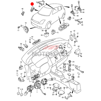 POWER WINDOW SWITCH SUB SUZUKI ALTO SERIES