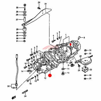 TRANSFER CASE GASKET SET SUZUKI SAMURAI SERIES