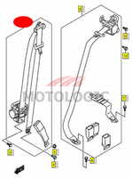 SEAT BELT FRONT LEFT SUZUKI SWIFT SERIES