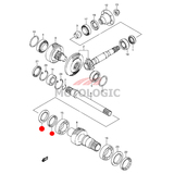 OIL SEAL AXLE CASE SUZUKI SX4 SERIES