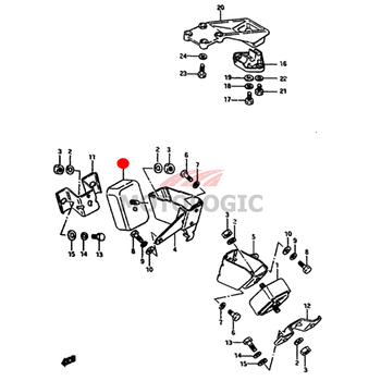 FRONT ENGINE MOUNTING SUZUKI VITARA SERIES