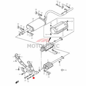 EXHAUST PIPE SPRING SUZUKI ALTO SERIES