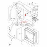 DISCHARGE HOSE SUZUKI IGNIS SERIES
