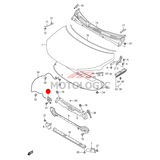 HOOD LATCH SUZUKI IGNIS SERIES