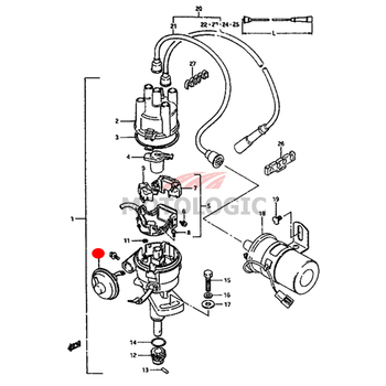 VACUUM CONTROLLER SUZUKI SAMURAI SERIES