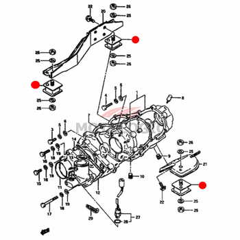 TRANSFER MOUNTING SUZUKI SAMURAI SERIES