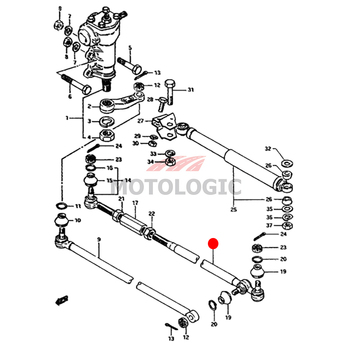 STEERING TIE ROD SUZUKI SAMURAI SERIES