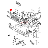 FRONT GRILLE PANEL SUZUKI SAMURAI SERIES