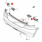 REAR BUMPER HOLDER LEFT SUZUKI SWIFT SERIES