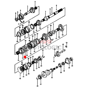 SYNCHRONIZER RING LOW SPEED SUZUKI SAMURAI SERIES