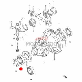 DIFFERENTIAL BEARING SUZUKI SWIFT SERIES