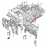 FLOOR CAP SUZUKI SAMURAI SERIES