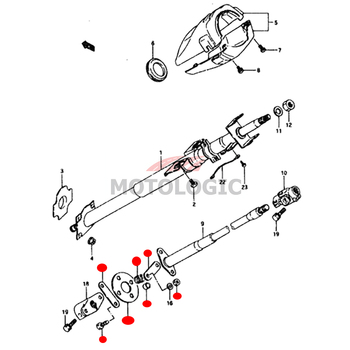 STEERING COUPING RUBBER JOINT KIT SUZUKI SAMURAI SERIES