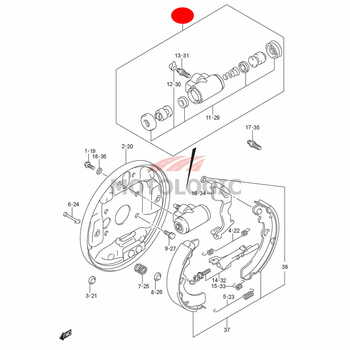 REAR WHEEL CYLINDER SUZUKI WAGON R SERIES