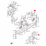 REAR MOUNTING BRACKET BOLT SUZUKI BALENO SERIES