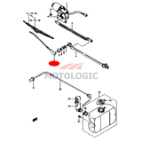 WIPER ARM RIGHT SUZUKI SAMURAI SERIES