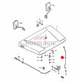 FRONT HOOD STAY ROD SUZUKI SAMURAI SERIES