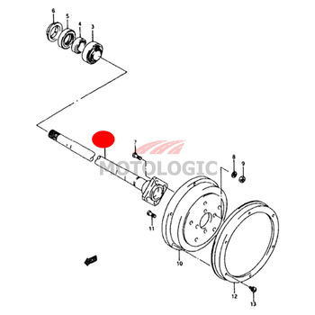 REAR AXLE SHAFT RIGHT SUZUKI SAMURAI SERIES