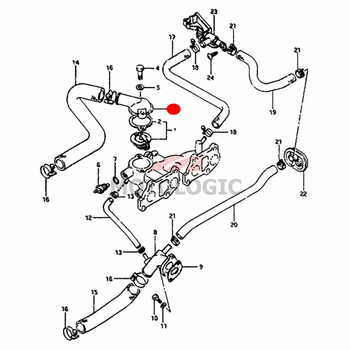 WATER THERMOSTAT CAP SUZUKI SAMURAI SERIES