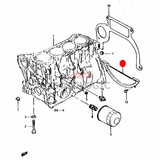 CLUTCH HOUSING LOWER PLATE SUZUKI SAMURAI SERIES