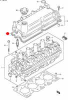 CYLINDER HEAD COVER GASKET SUZUKI ALTO SERIES