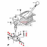 GEAR SHIFTER REPAIR KIT SUZUKI SAMURAI SERIES