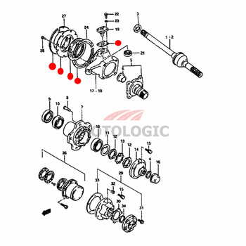 STEERING KNUCKLE KIT (MINOR) SUZUKI SAMURAI SERIES