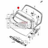 BACK DOOR PANEL SUZUKI SWIFT SERIES