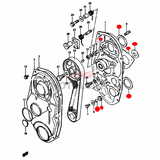 SEAL TIMING COVER KIT SUZUKI SAMURAI SERIES