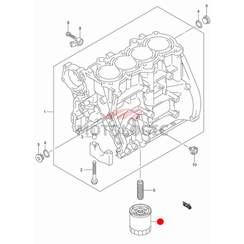 ENGINE OIL FILTER SUZUKI ALTO SERIES