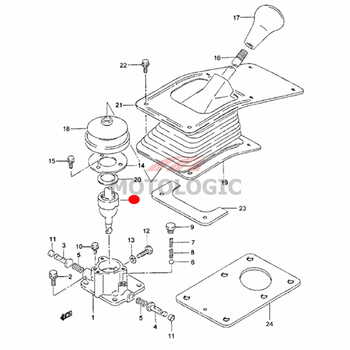 GEAR SHIFT CONTROL LEVER SEAT SUZUKI SAMURAI SERIES