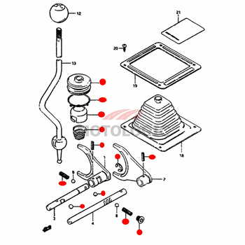 TRANSFER CASE REPAIR KIT COMPLETE SUZUKI SAMURAI SERIES