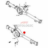 FRONT AXLE HOUSING COMPLETE REPAIR KIT SUZUKI SAMURAI SERIES