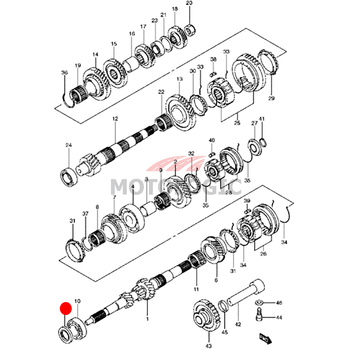 OIL SEAL INPUT SHAFT SUZUKI ALTO SERIES