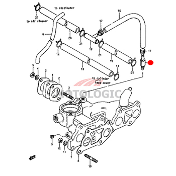  VALVE PCV SUZUKI SAMURAI SERIES 